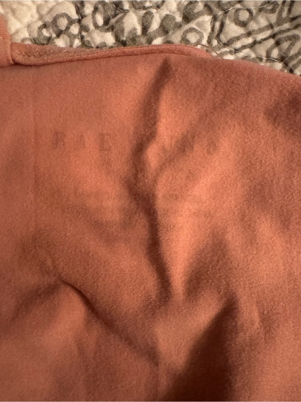Rae Dunn Coral Tank Top with "HOT MESS." Graphic - Picture 2 of 4